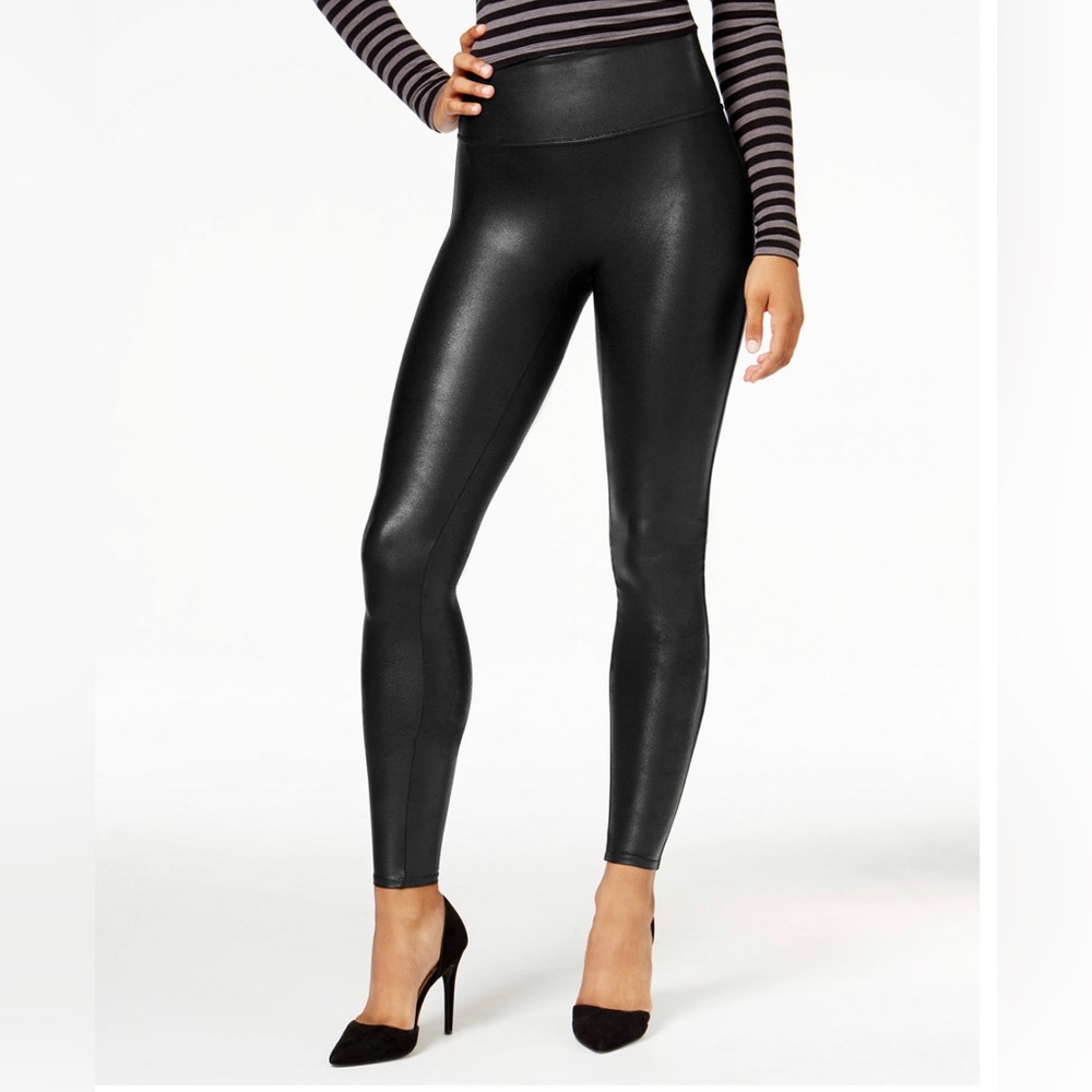 Spanx Faux Leather Tights